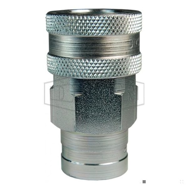 Dixon DQC K Interchange Female Coupler, 1/4-19 Nominal, Female BSPP, Steel 2KBF2 - main